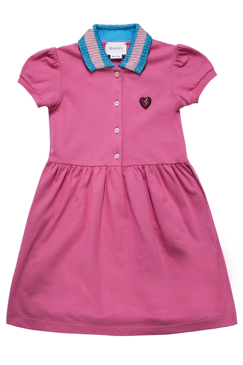 Gucci Kids Heart-patched dress | Kids's Baby (0-36 months) | Vitkac